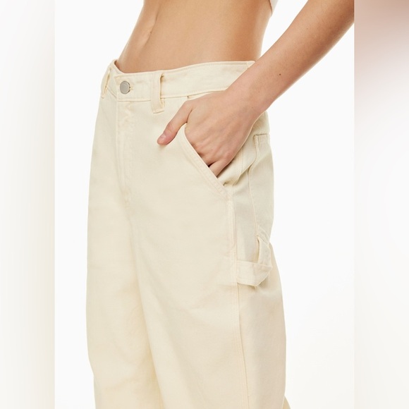 TNA Aritzia‎ Greenwich High Waist Carpenter Twill Pants Size 8 NWT - Picture 10 of 15